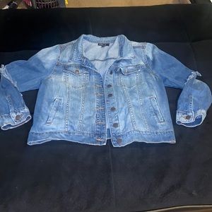 Acid wash Jean jacket